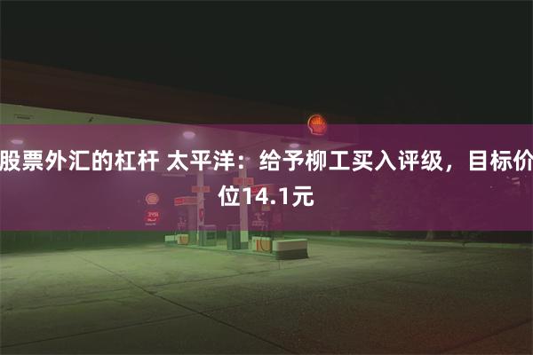 股票外汇的杠杆 太平洋：给予柳工买入评级，目标价位14.1元