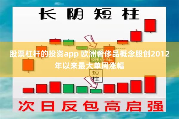 股票杠杆的投资app 欧洲奢侈品概念股创2012年以来最大单周涨幅