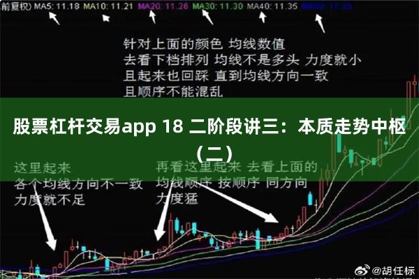 股票杠杆交易app 18 二阶段讲三：本质走势中枢（二）