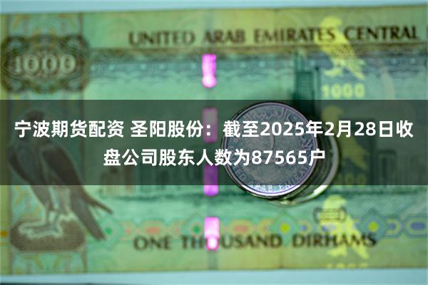 宁波期货配资 圣阳股份：截至2025年2月28日收盘公司股东人数为87565户